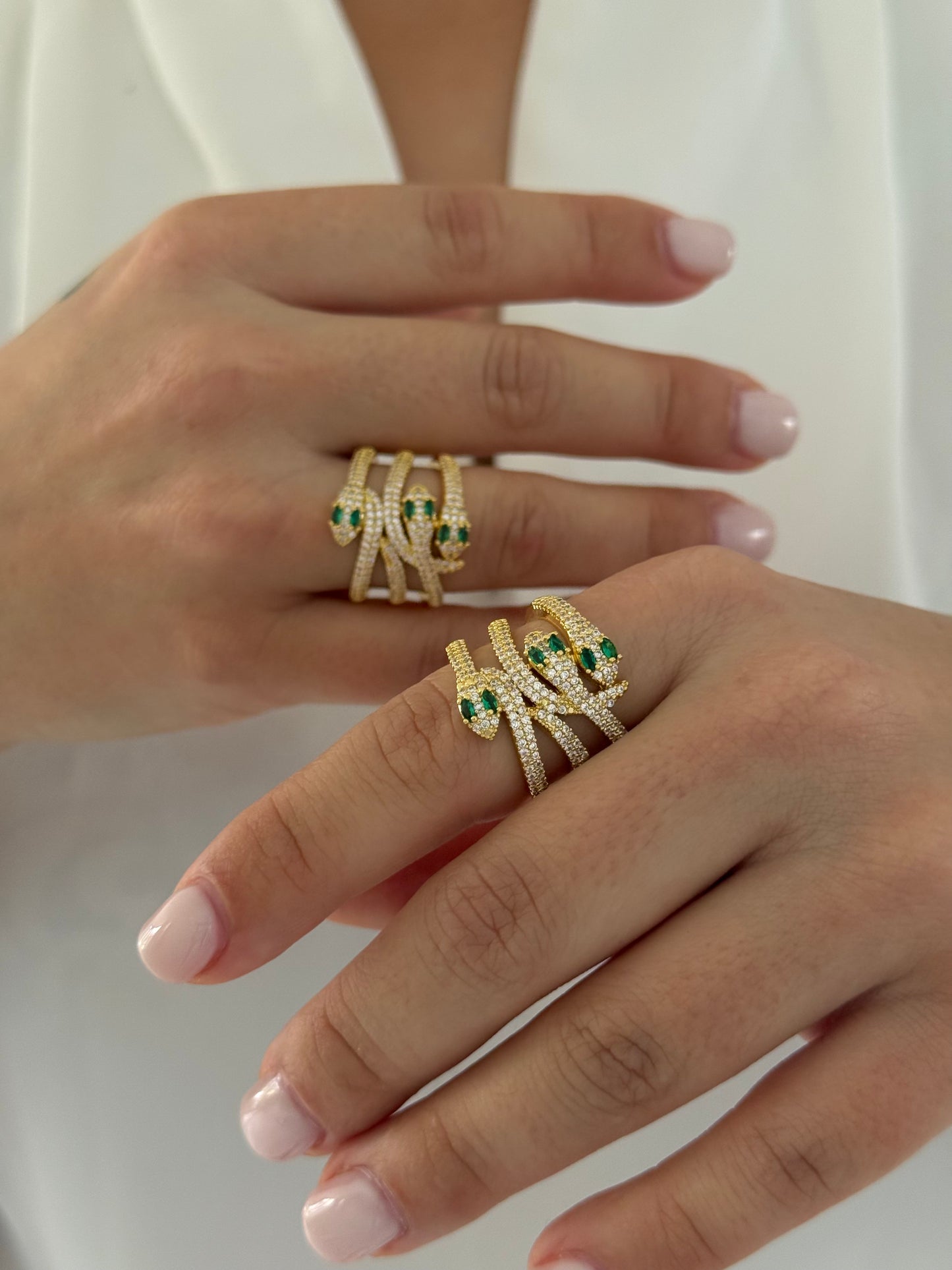SERPENTA GOLD RING