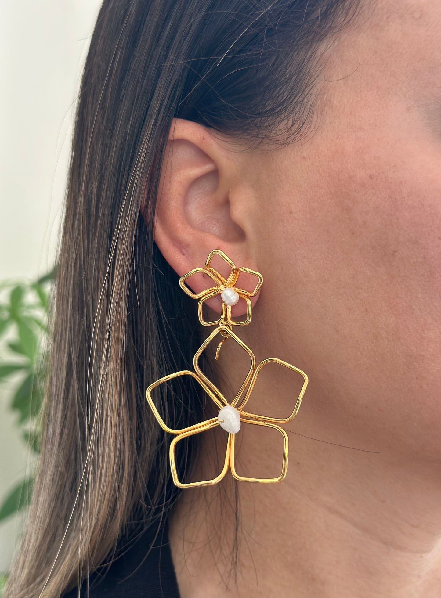 CAPRI BRONZE EARRINGS MULTIUSO