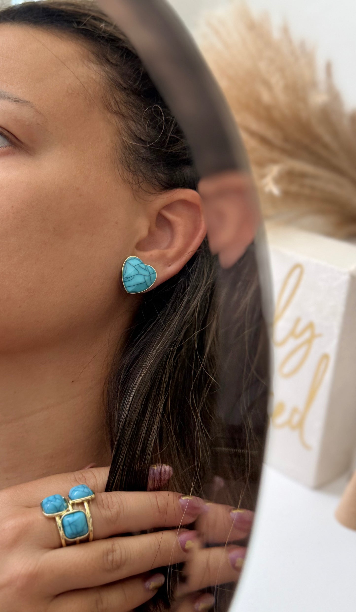 CORAZELA EARRINGS GOLD