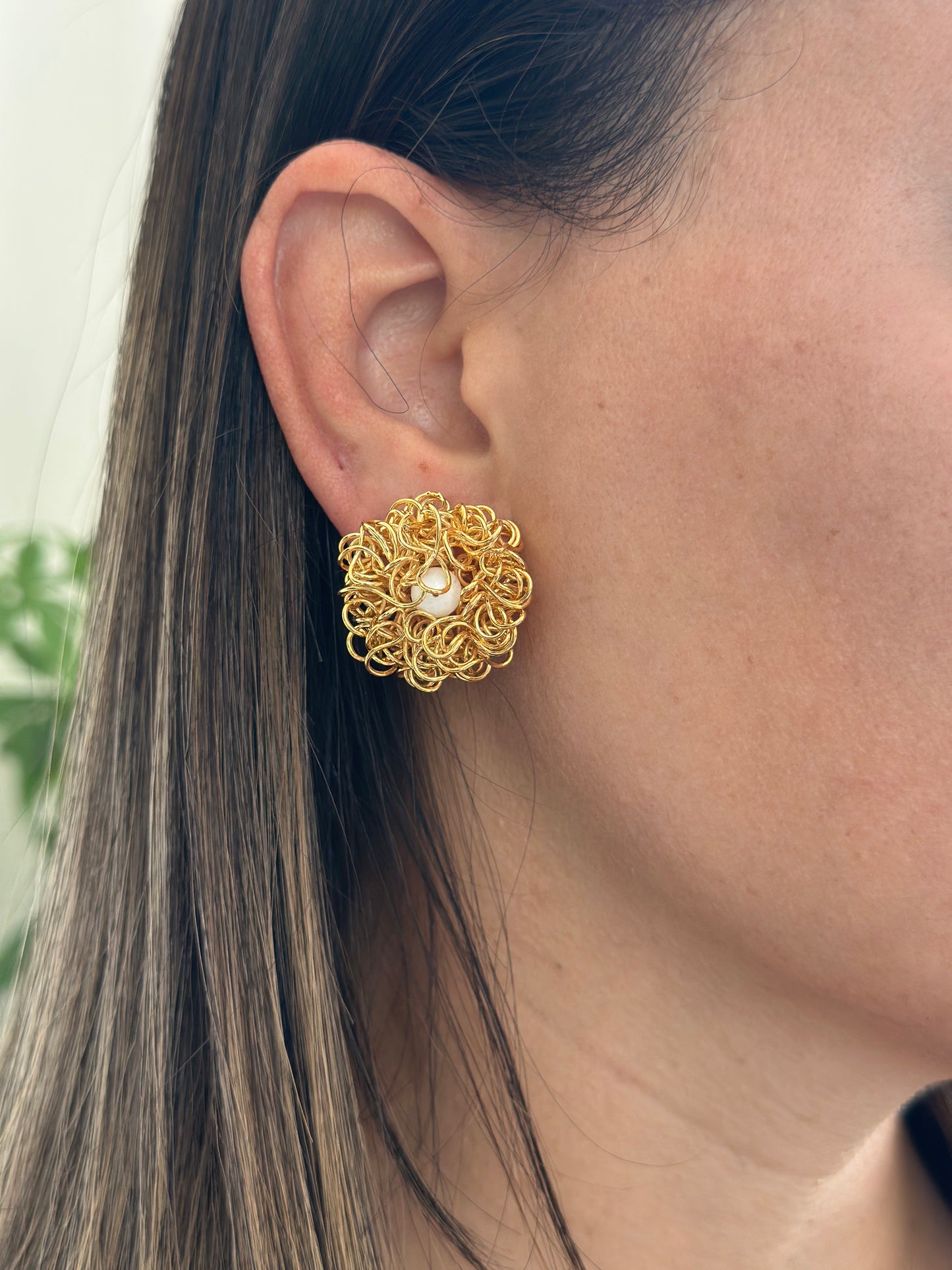 NUVIA BRONZE EARRINGS