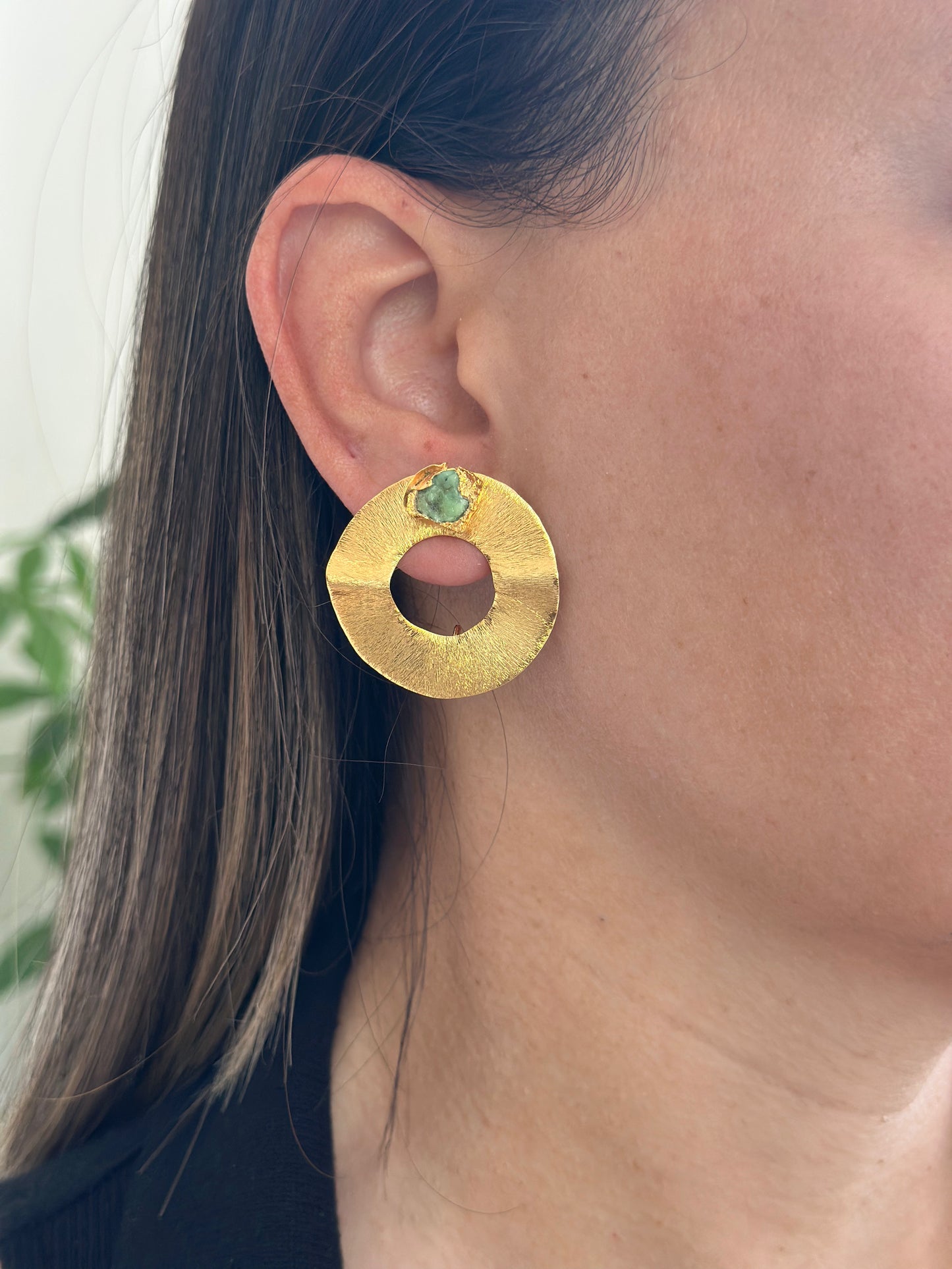MURALLA BRONZE EARRINGS MULTIUSO