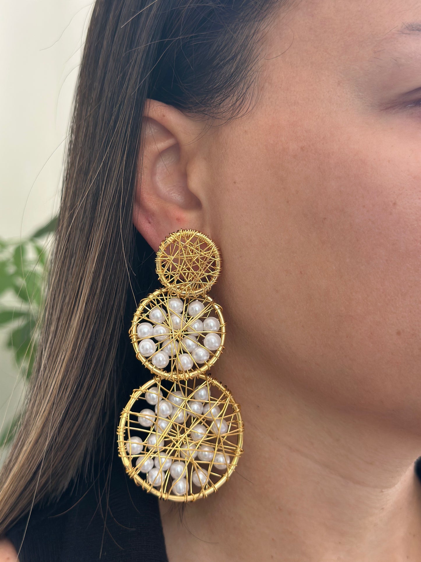 CANNES BRONZE EARRINGS MULTIUSE
