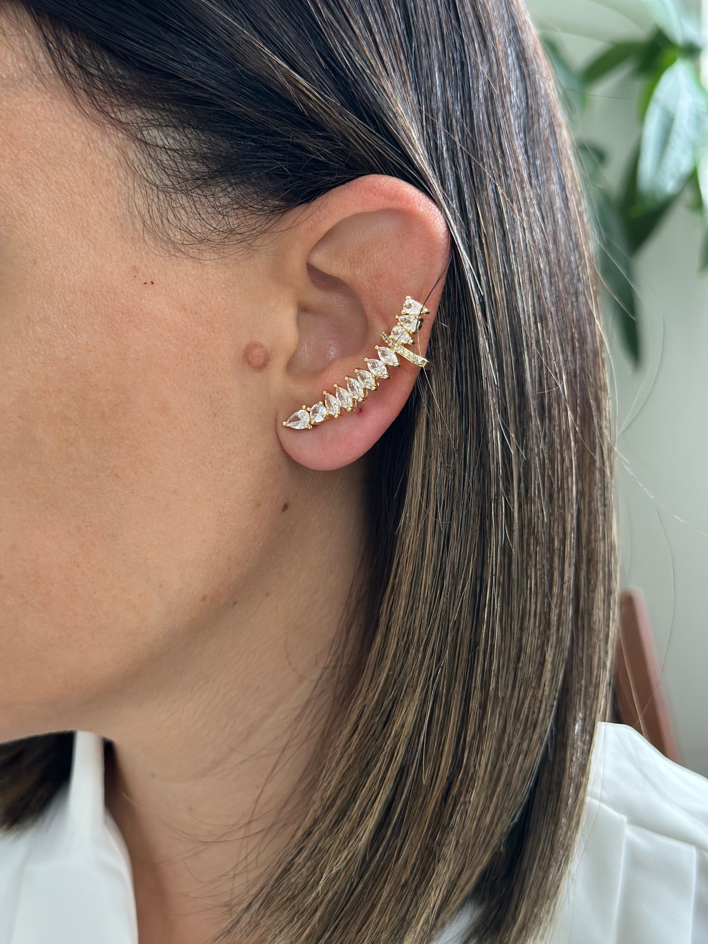 SHINE UP SET EAR CUFF GOLD