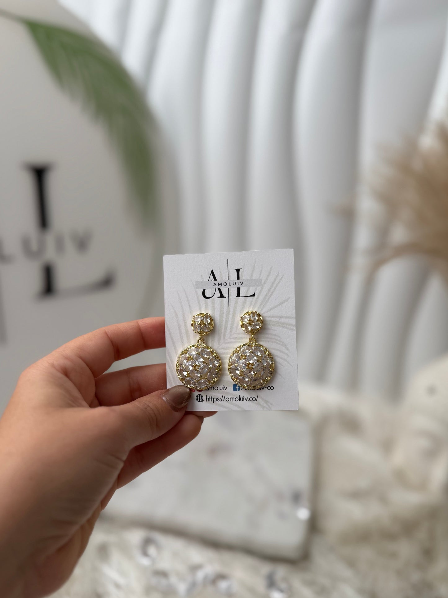 LUNARIEL EARRINGS GOLD
