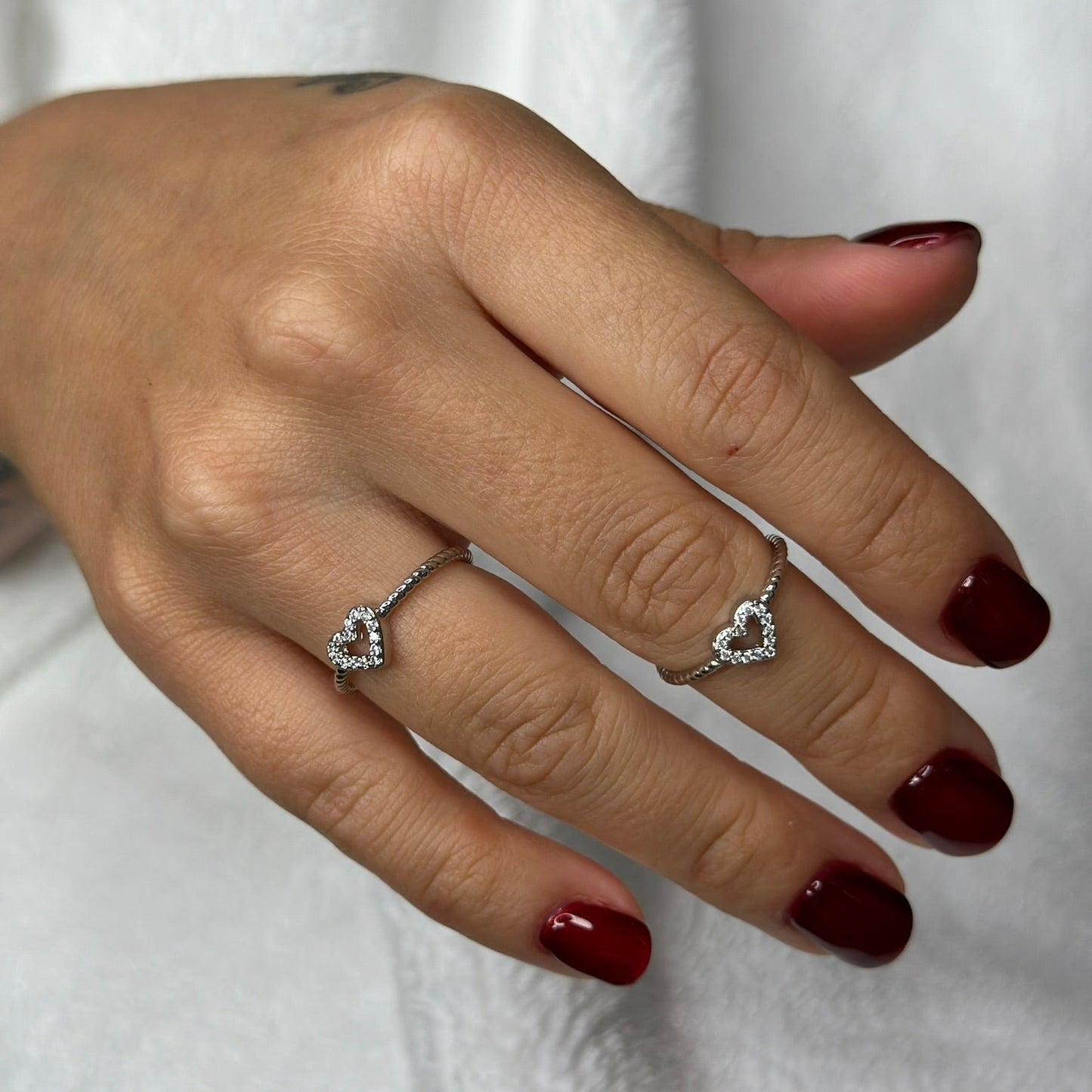 NYX SILVER RING