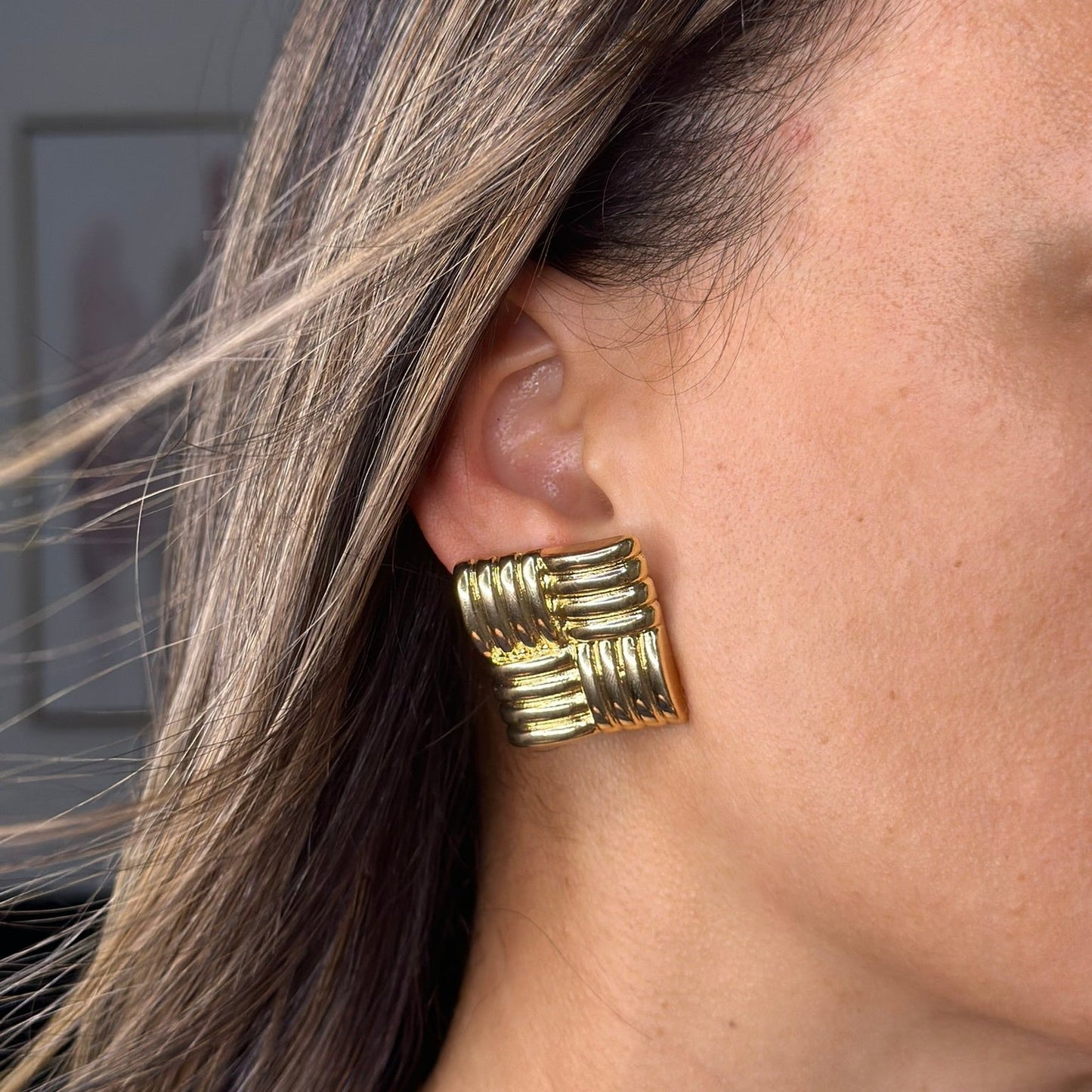 POPPY EARRING GOLD