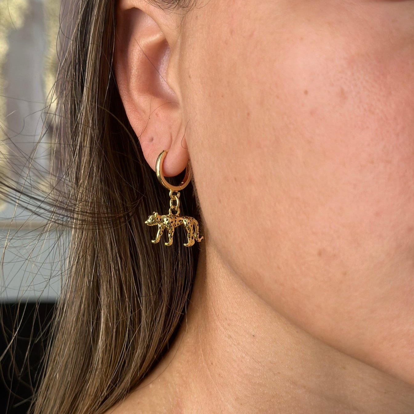 LEOPARD EARRING