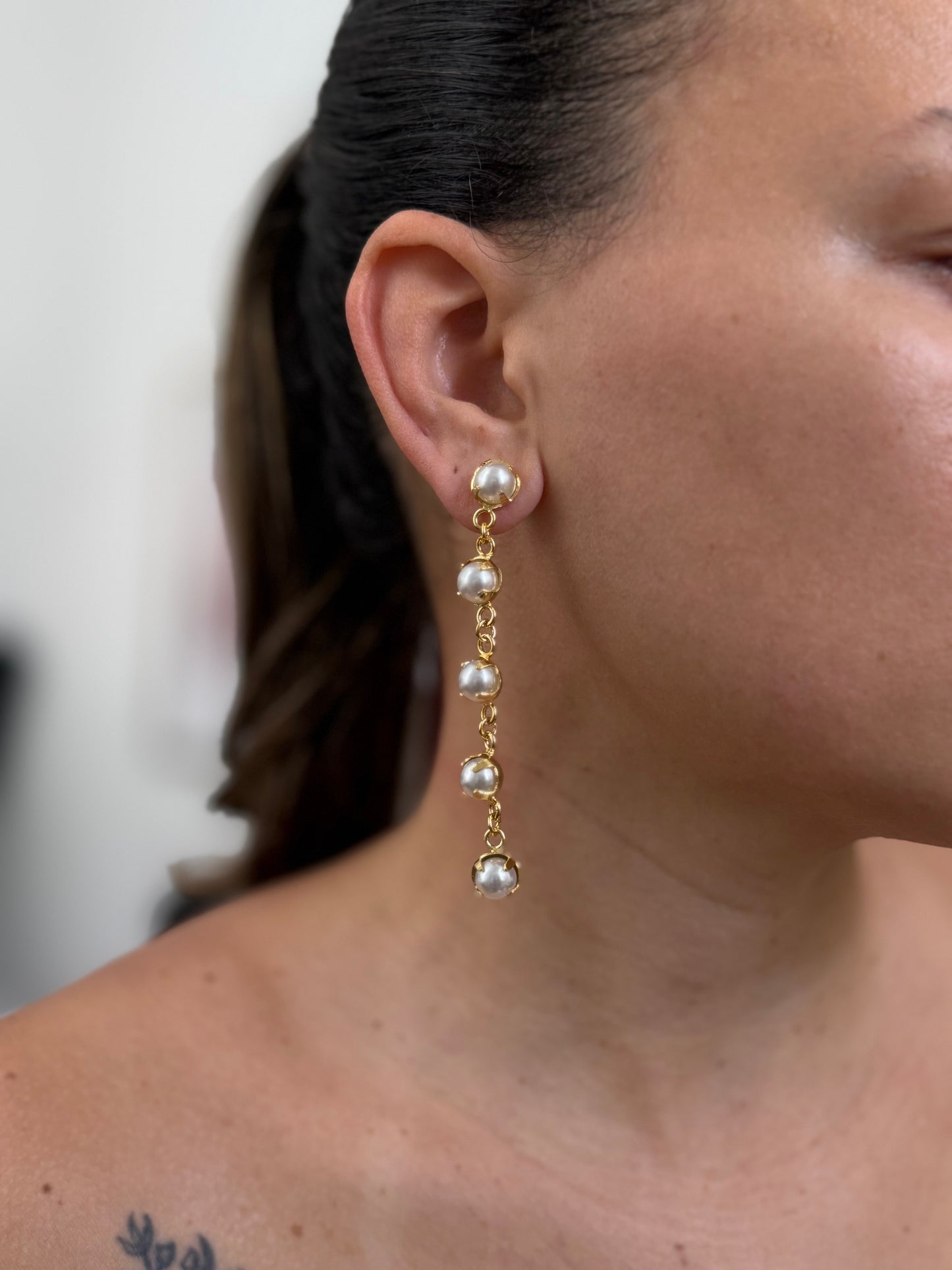 GOLDEN CASCADE EARRINGS