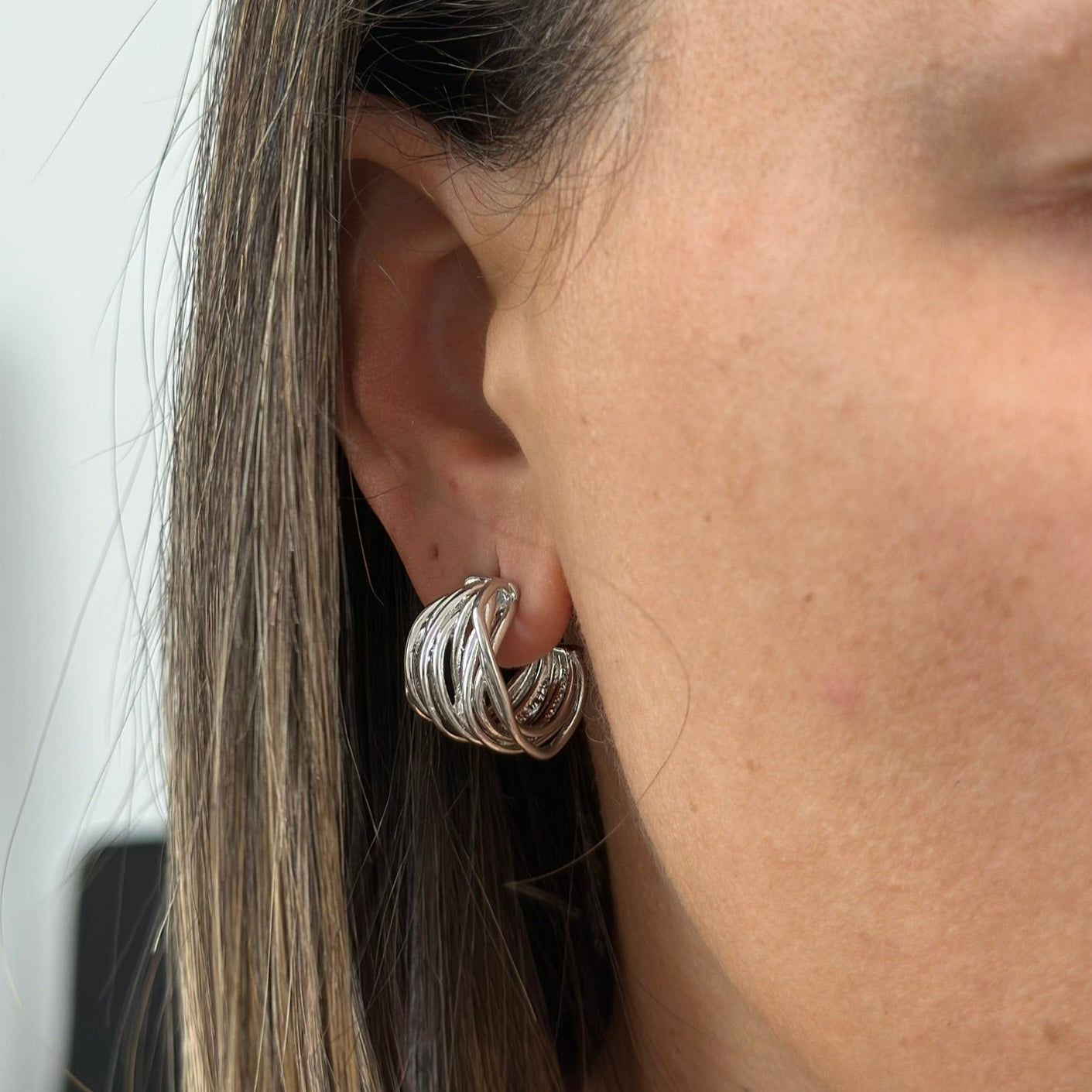 SALOME EARRINGS SILVER