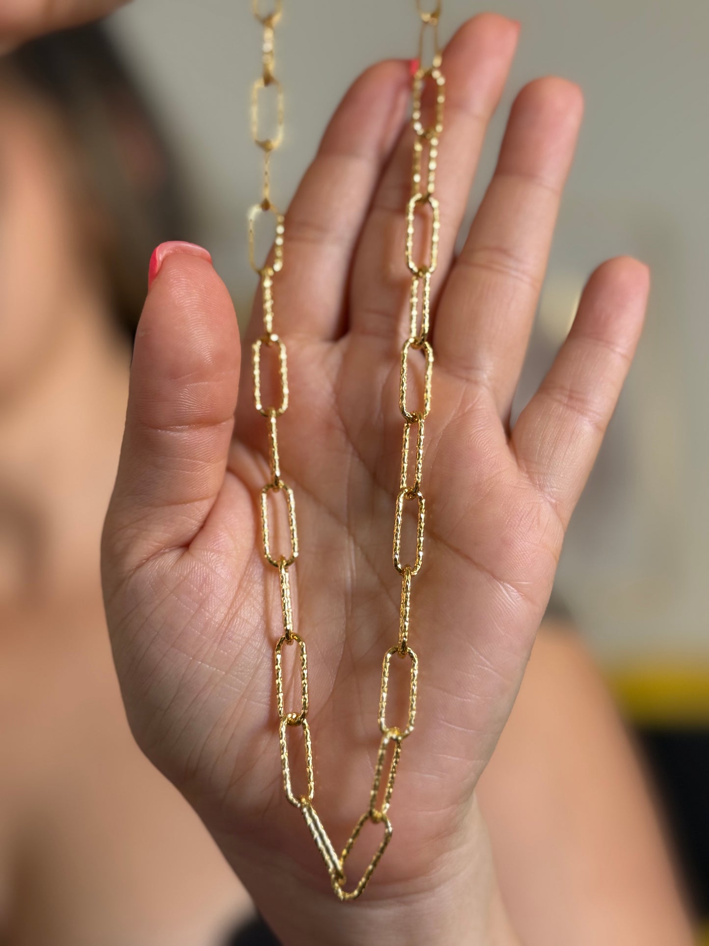 ÉLAN LINK NECKLACE
