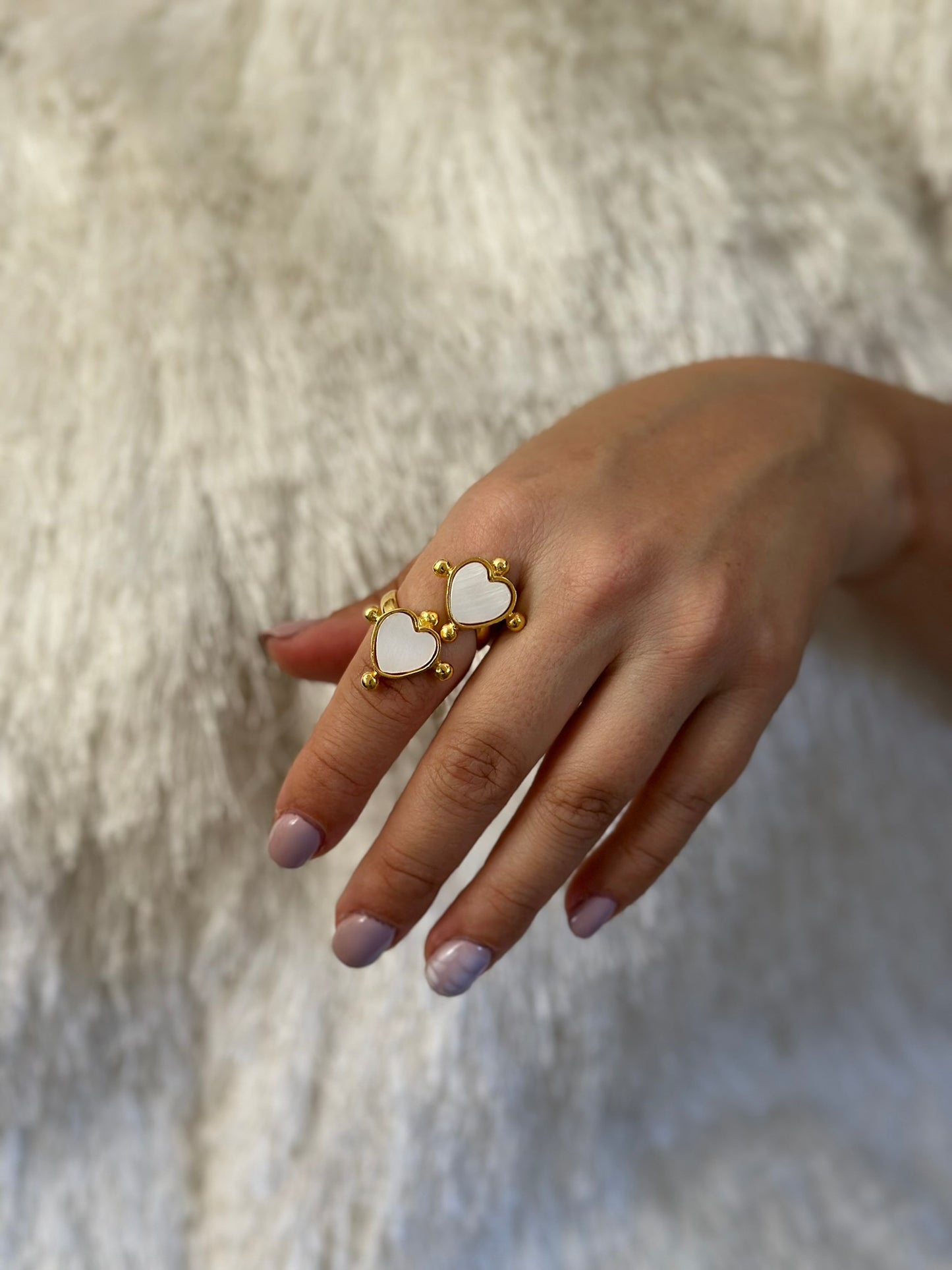 AMOUR GLOW RING BRONZE