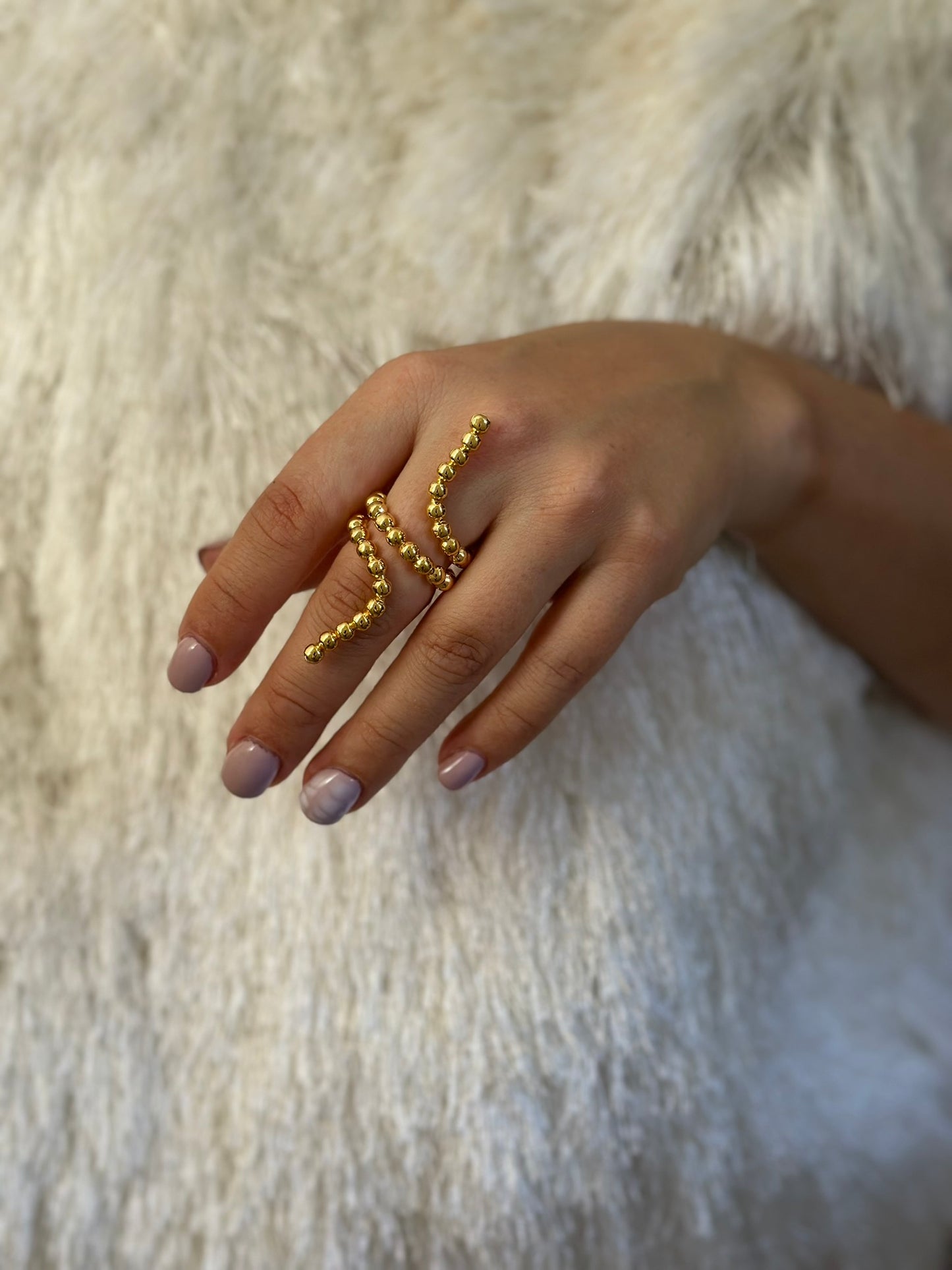 RADIANT SPIRAL RING BRONZE