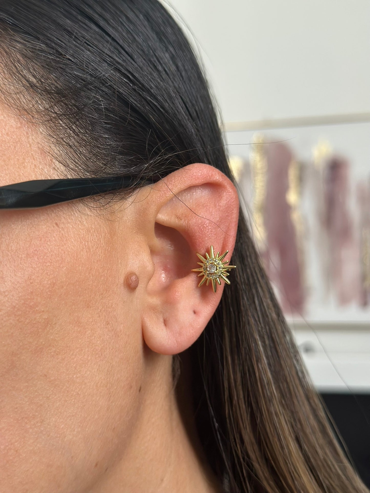 FLUX EAR CUFF GOLD