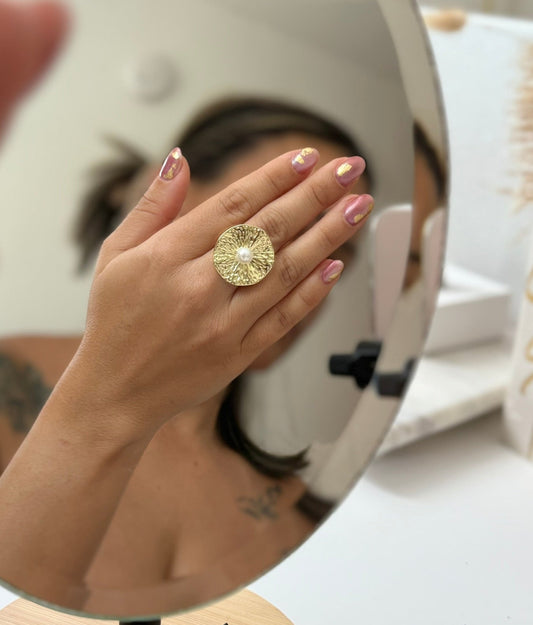 FLORA GOLD RING
