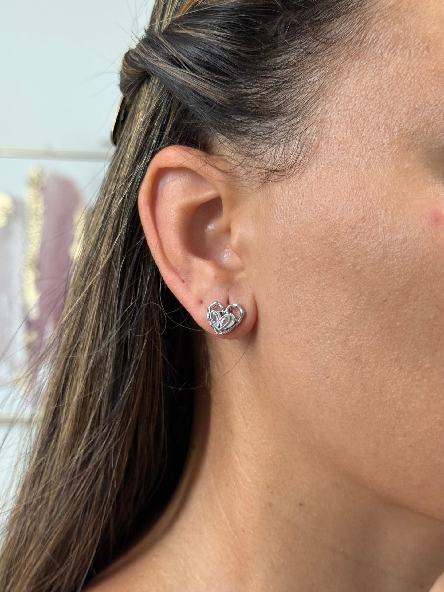 AELINA SILVER EARRINGS