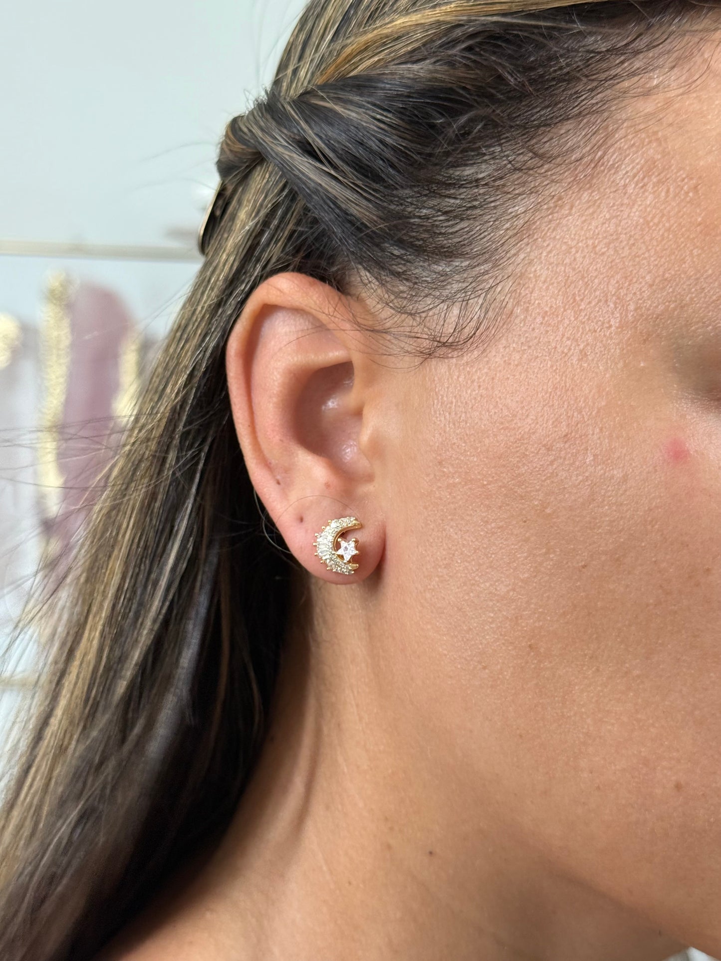 SELUNE GOLD STUDS