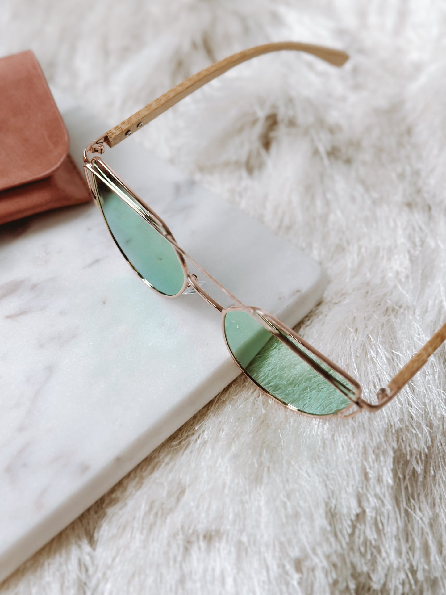 JULIE ROSE GOLD SUNGLASSES
