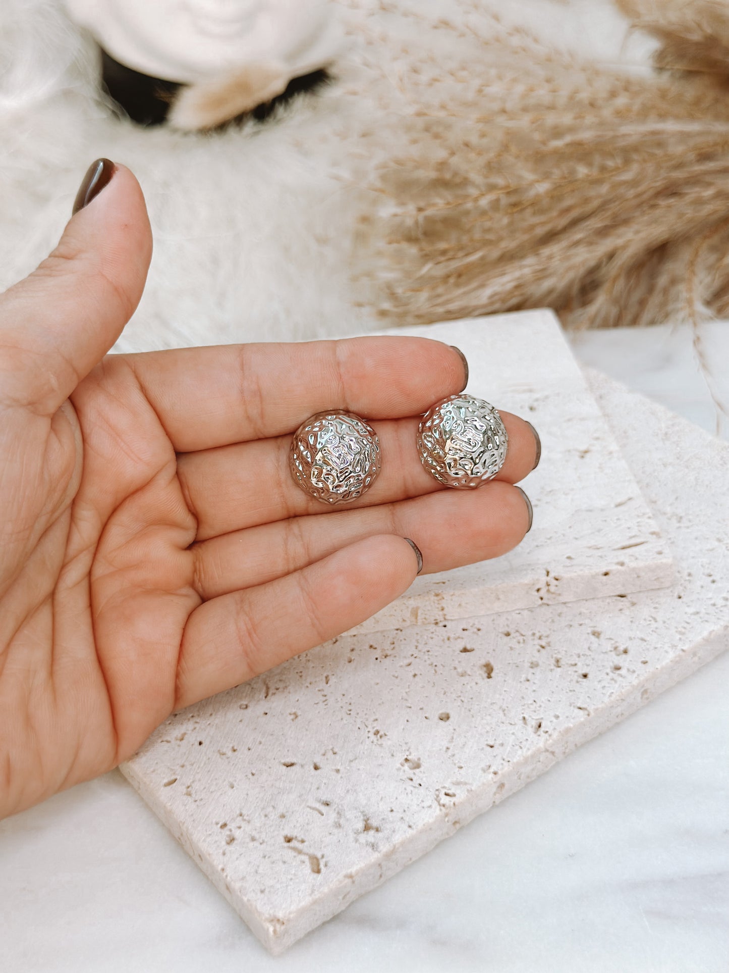 HERA MINI EARRING SILVER
