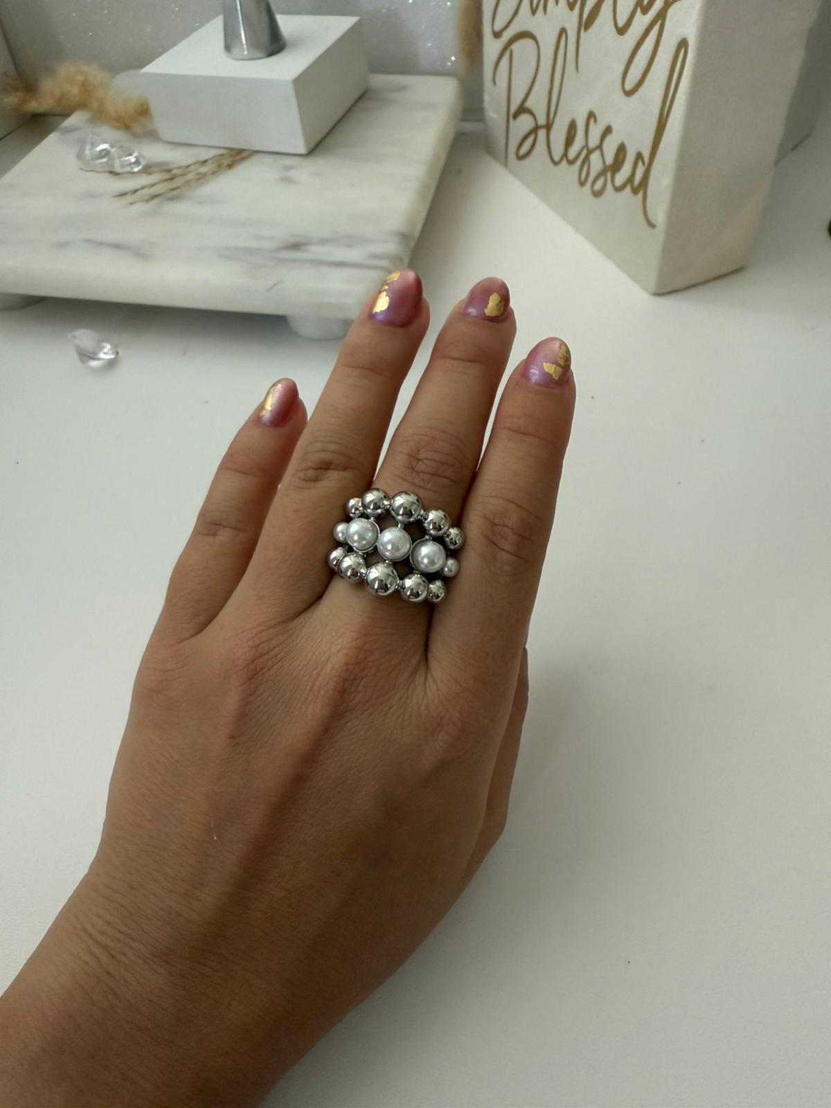 POLAR SILVER RING