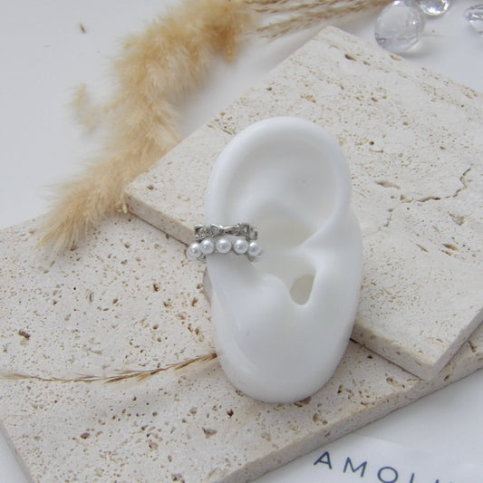 ADORIA EAR CUFF SILVER