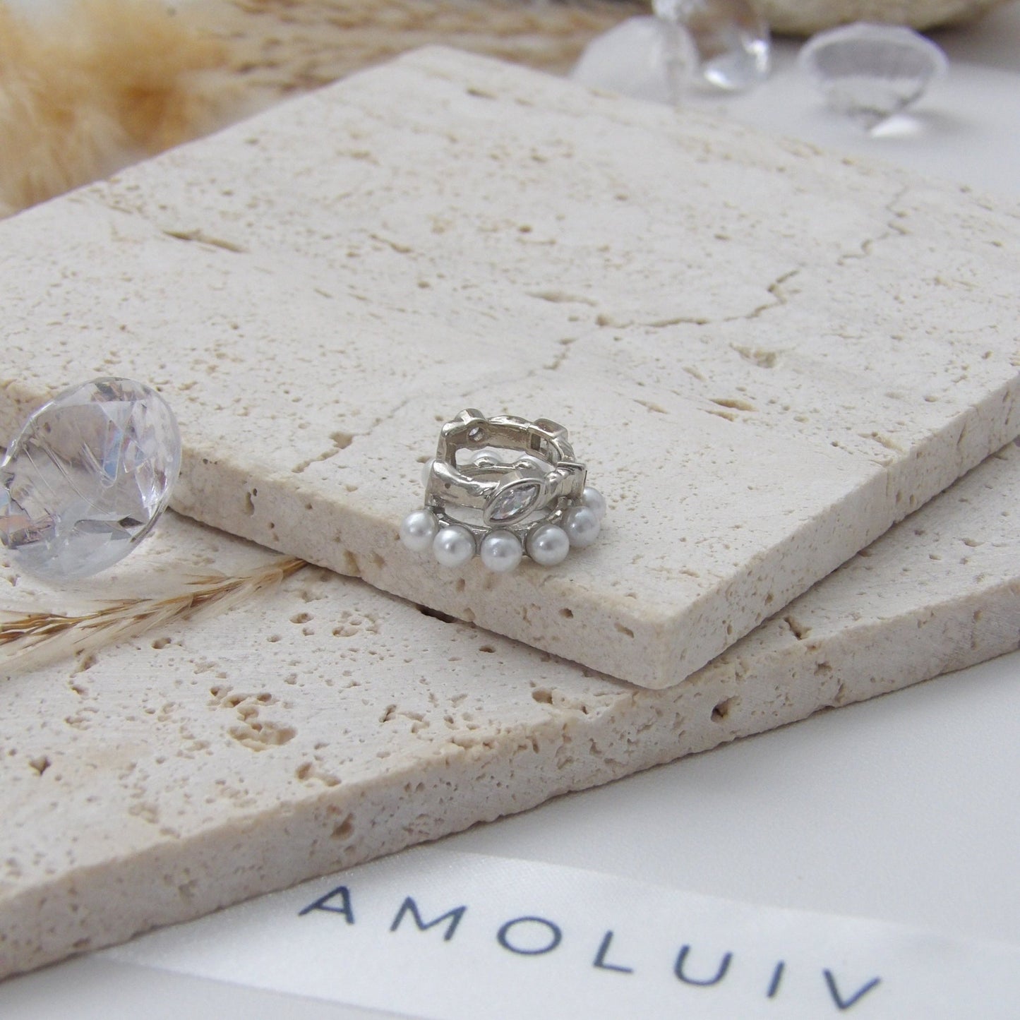 ADORIA EAR CUFF SILVER