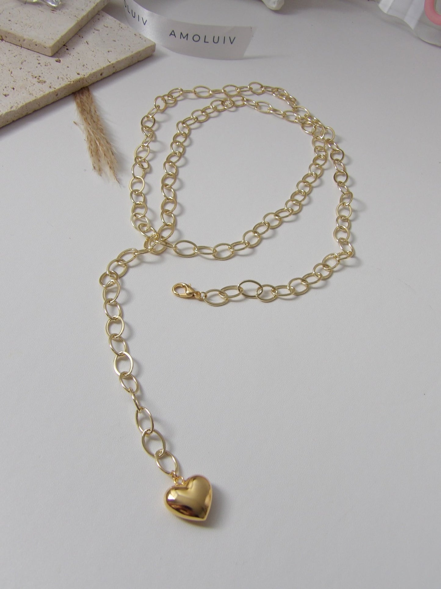 AMOR'E NECKLACE GOLD