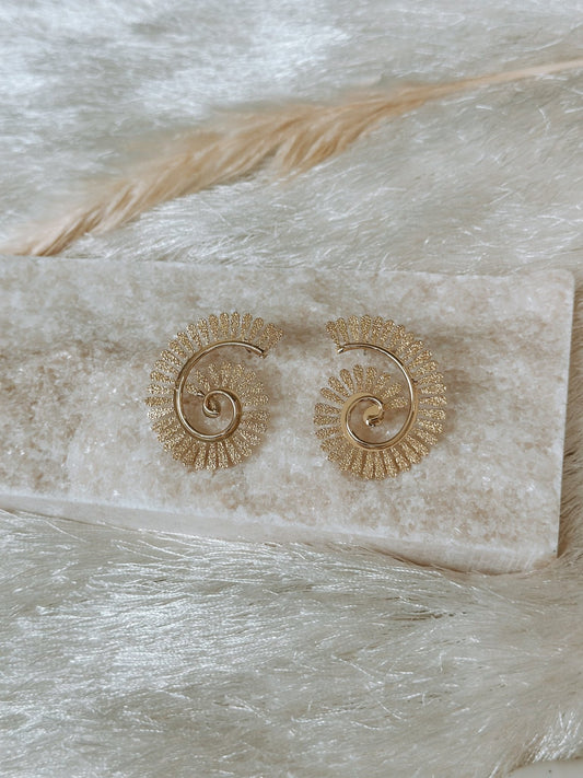 AURORA GOLD EARRINGS