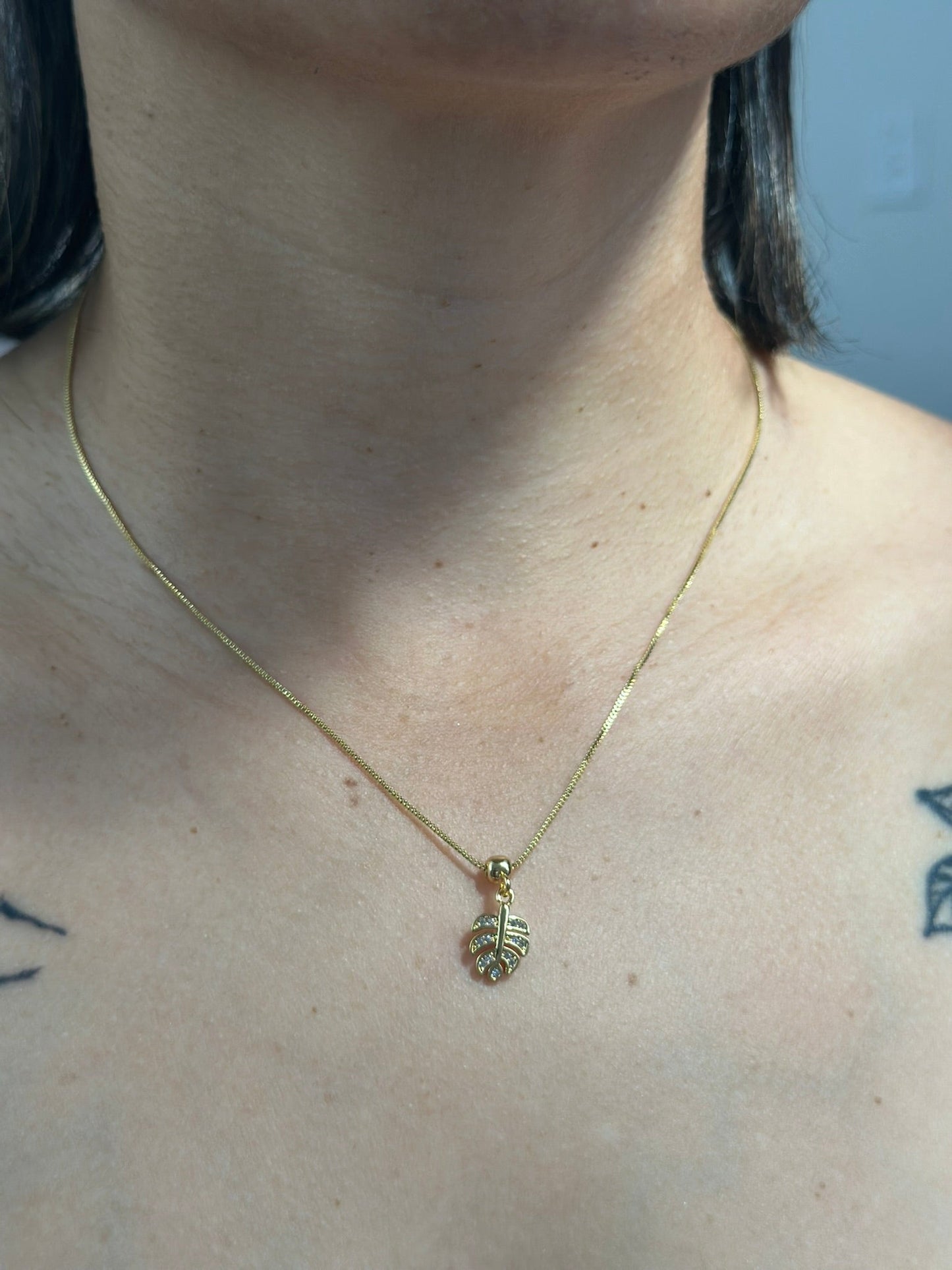 AUTUMN NECKLACE SET GOLD
