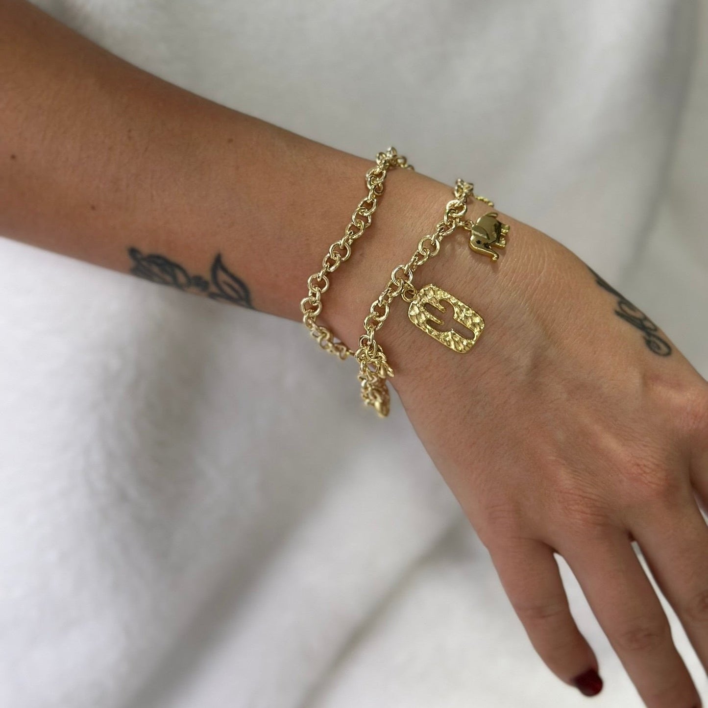 CACTUS BRACELET GOLD