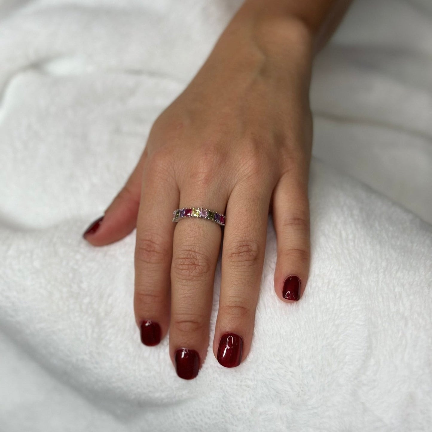 CALIX SILVER RING