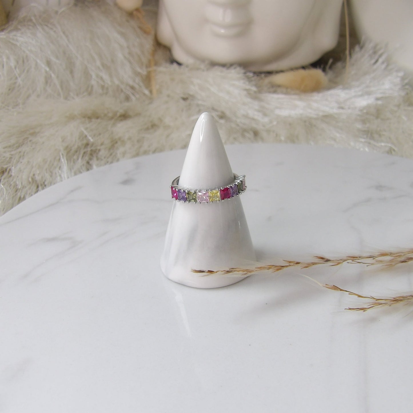 CALIX SILVER RING