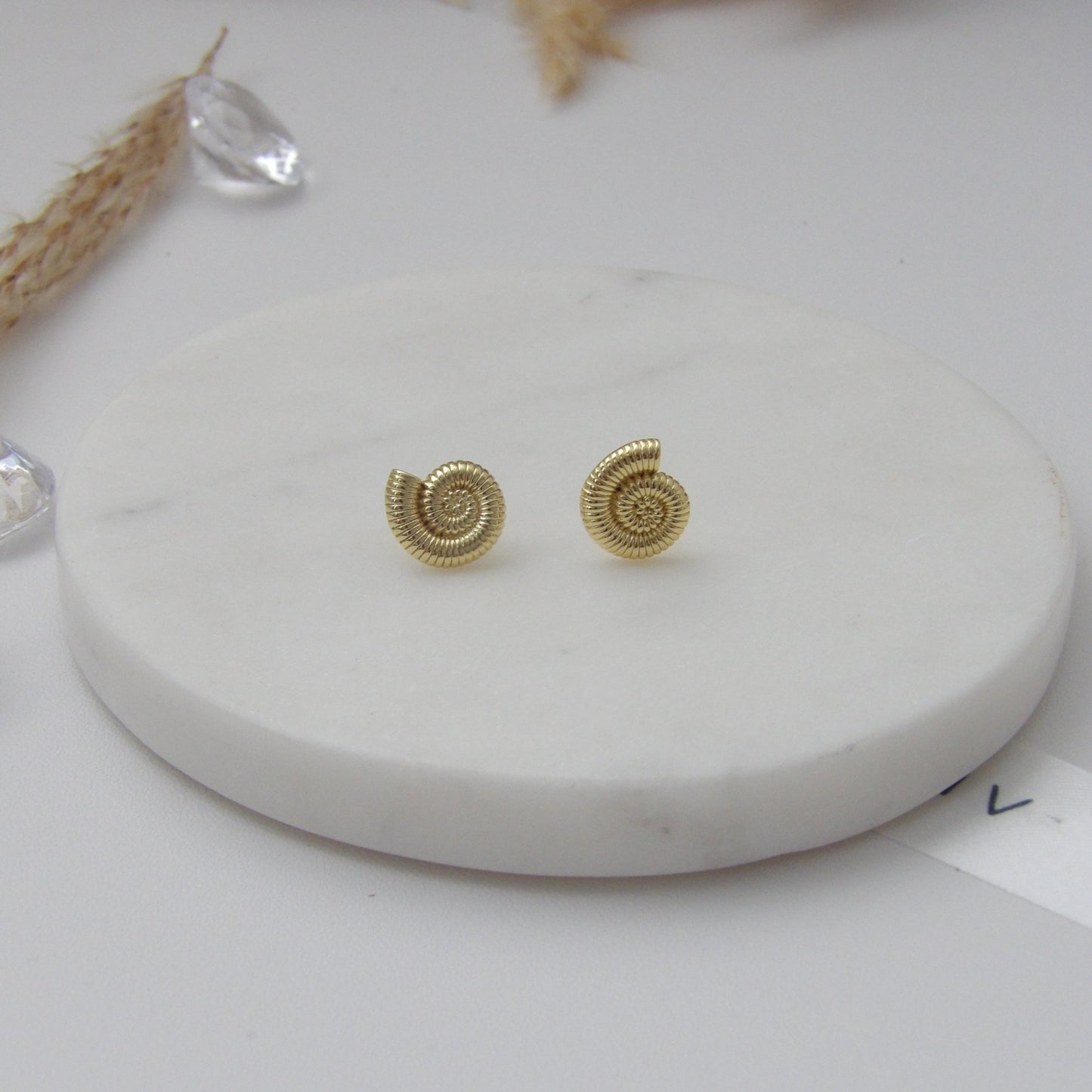 CARACOL EARRING GOLD
