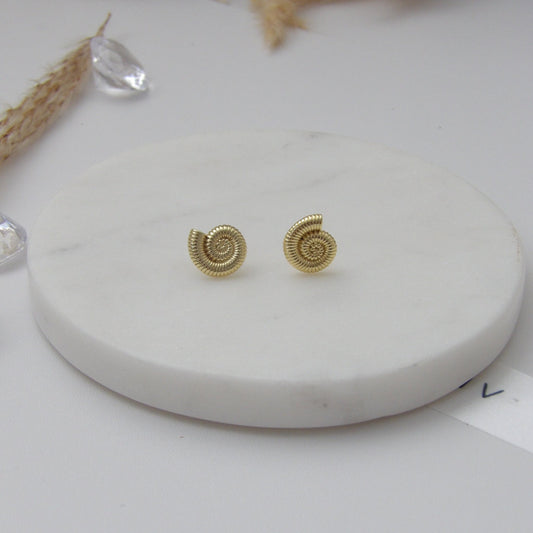 CARACOL EARRING GOLD