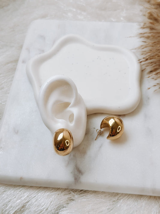 DEBIE BOLD EARRINGS GOLD