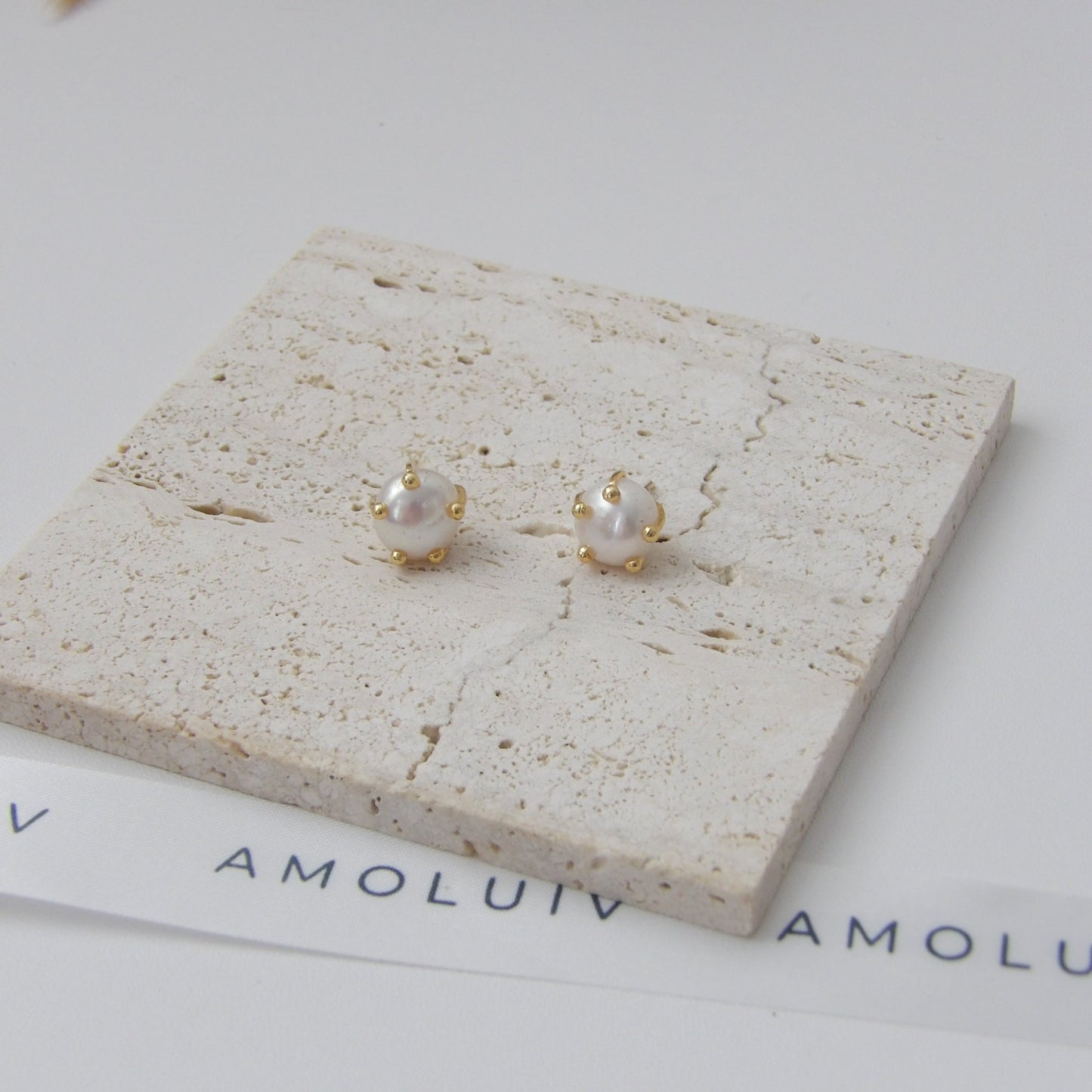 DREAM PEARL EARRINGS GOLD