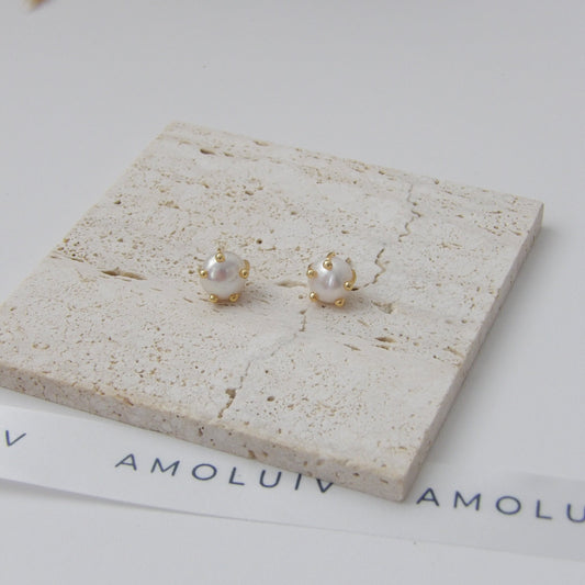 DREAM PEARL EARRINGS GOLD