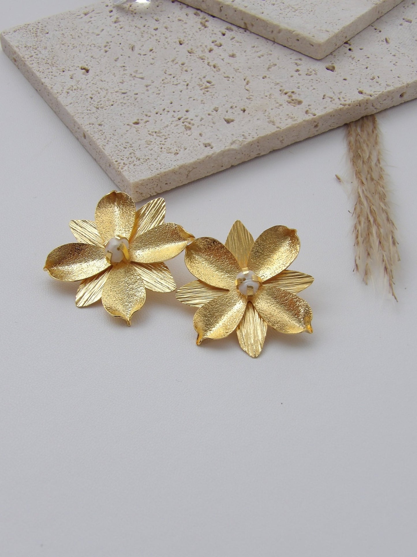 ETERNAL GOLD EARRINGS BRONZE