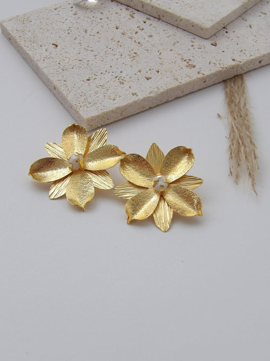 ETERNAL GOLD EARRINGS BRONZE