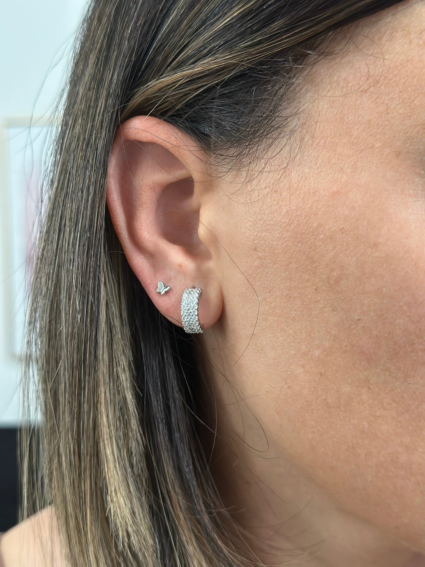 EZRA SET EARRINGS SILVER
