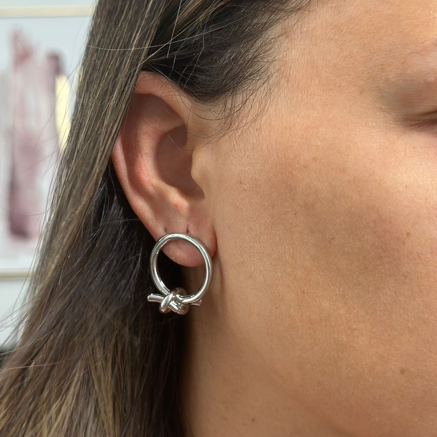 IRMA EARRINGS SILVER