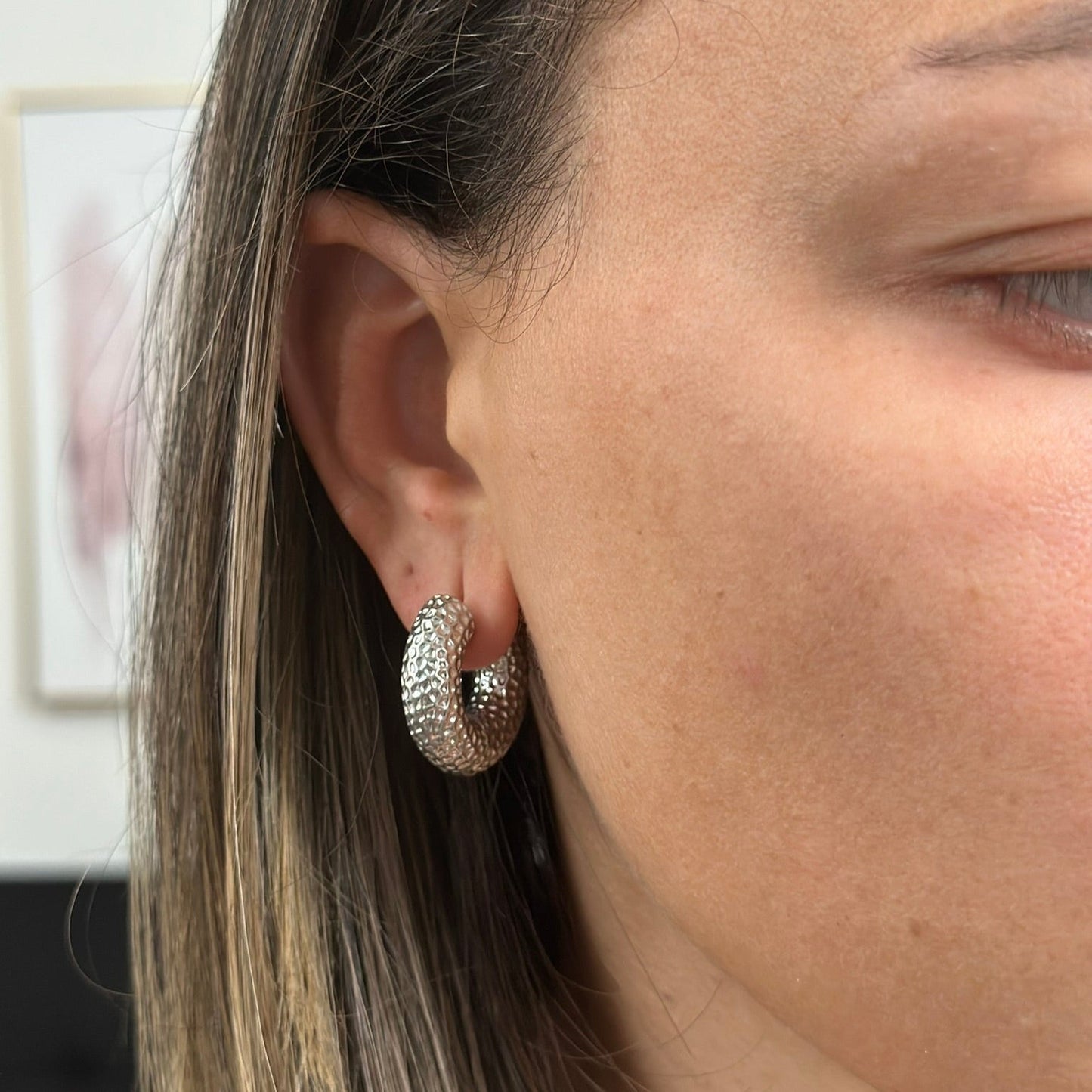 NIA EARRINGS SILVER