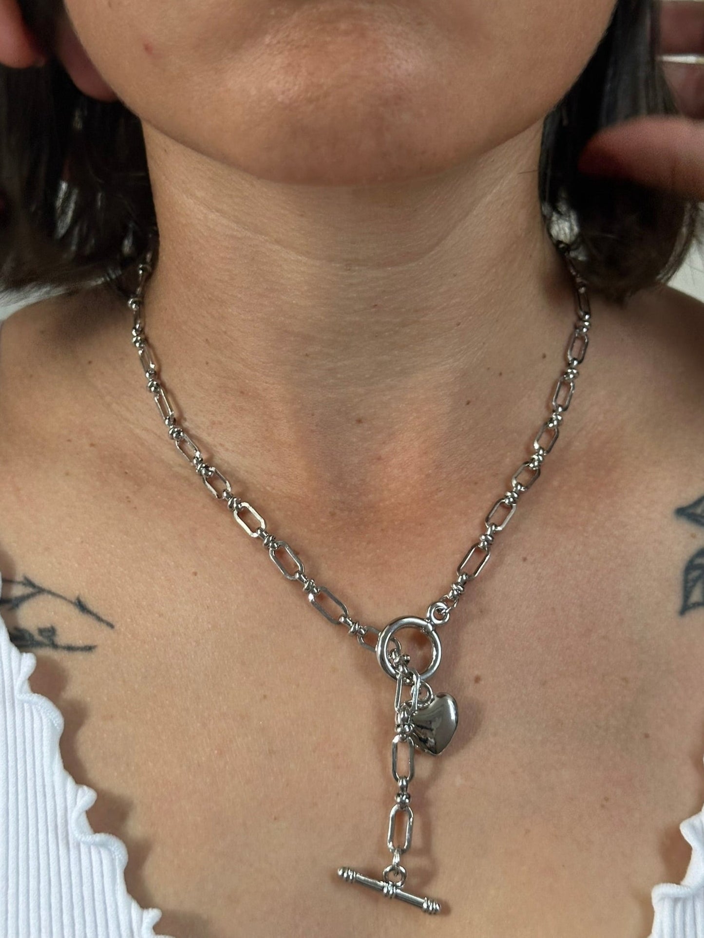 NIKA NECKLACE SILVER