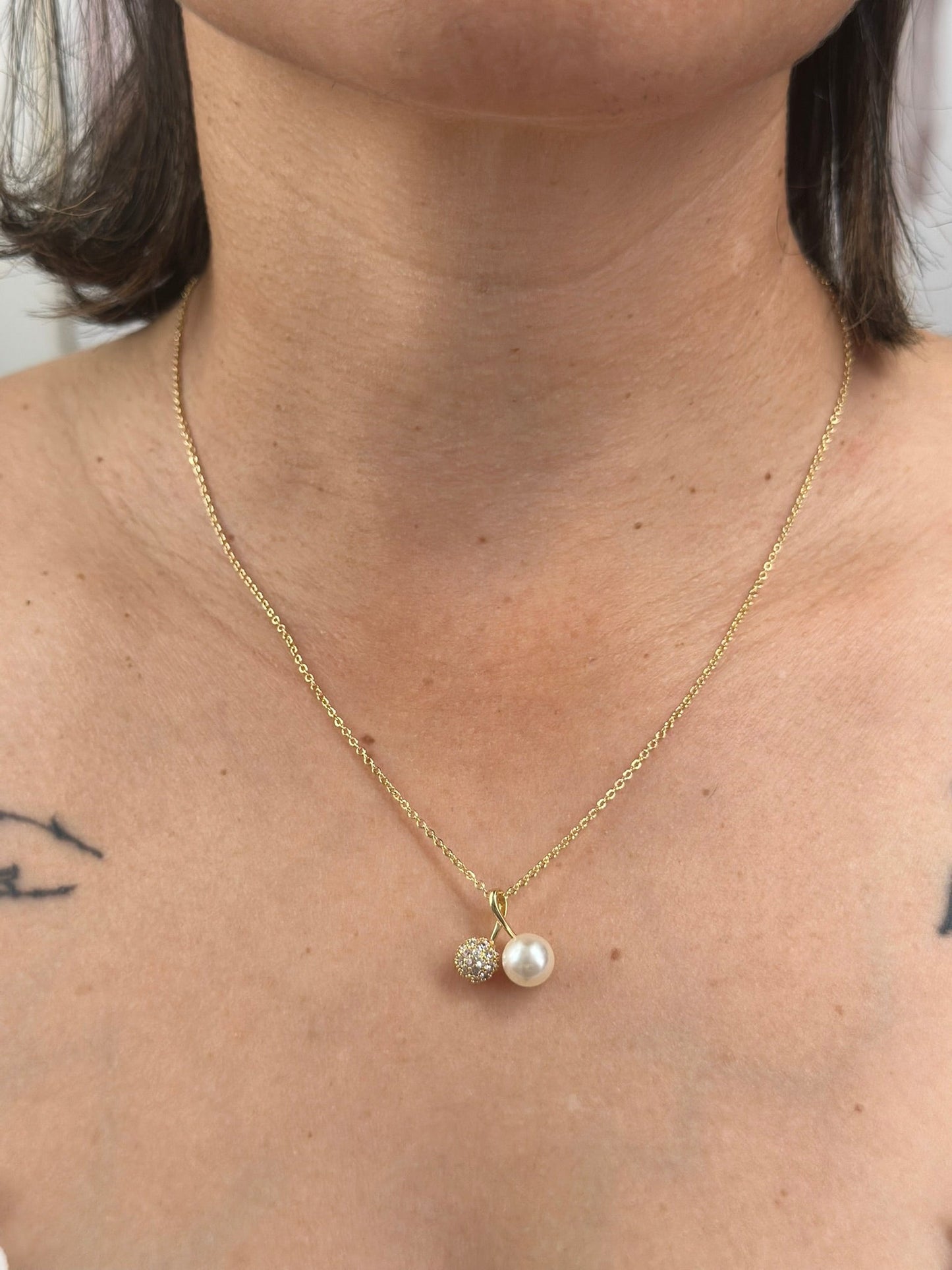 VALLEY NECKLACE SET GOLD