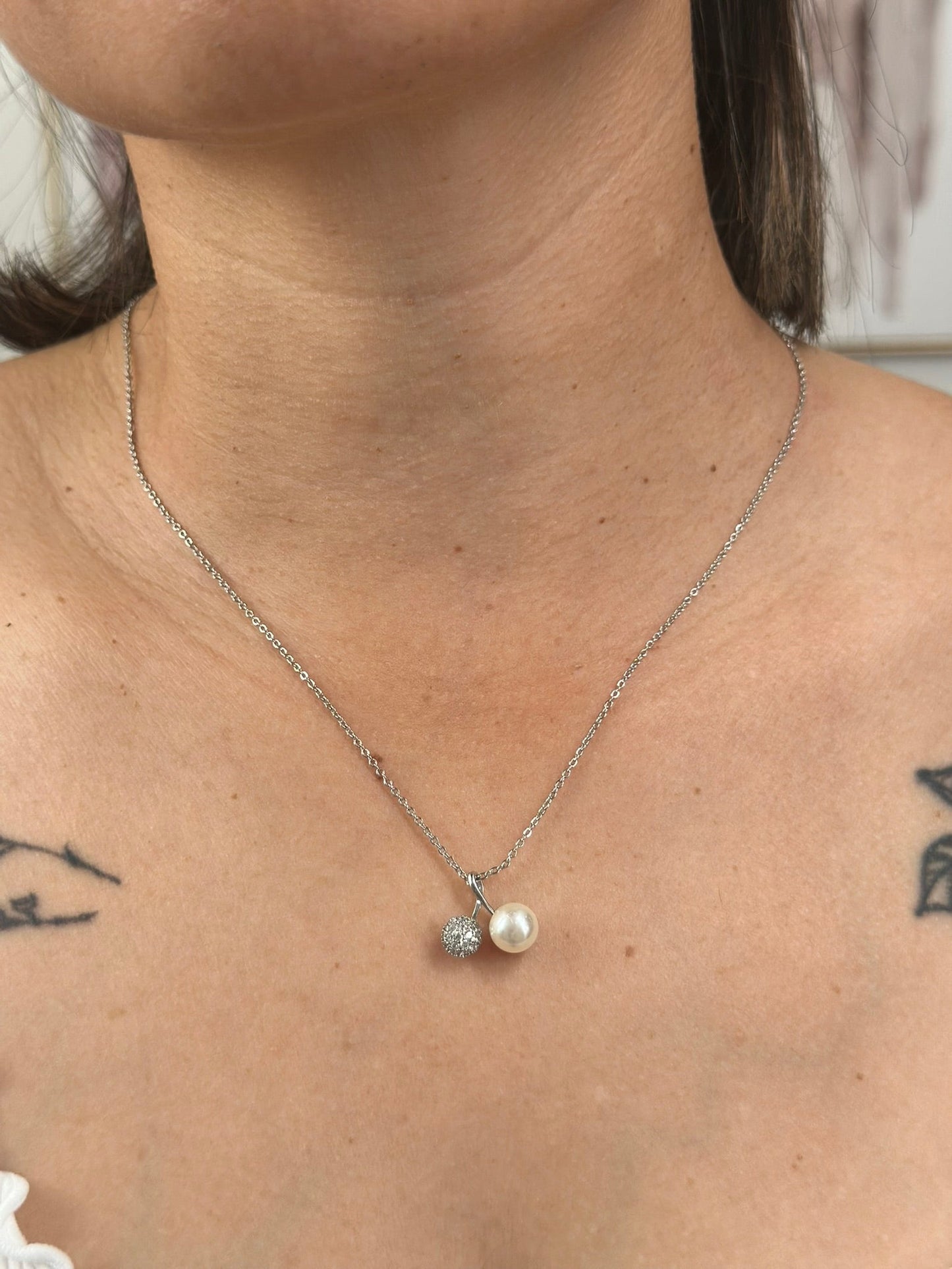 VALLEY NECKLACE SET SILVER