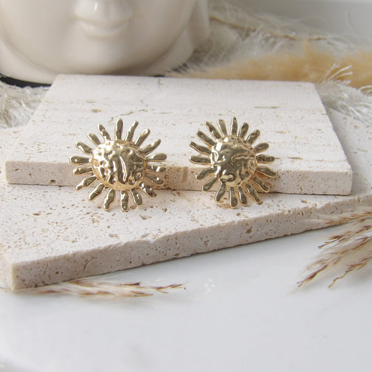 SUNSET EARRINGS GOLD