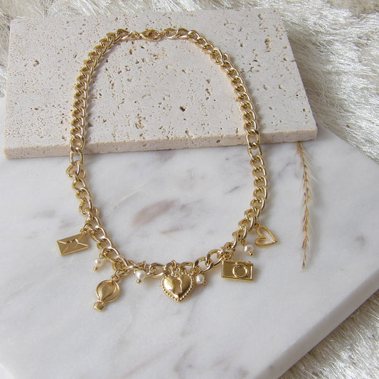 TURIST NECKLACE GOLD