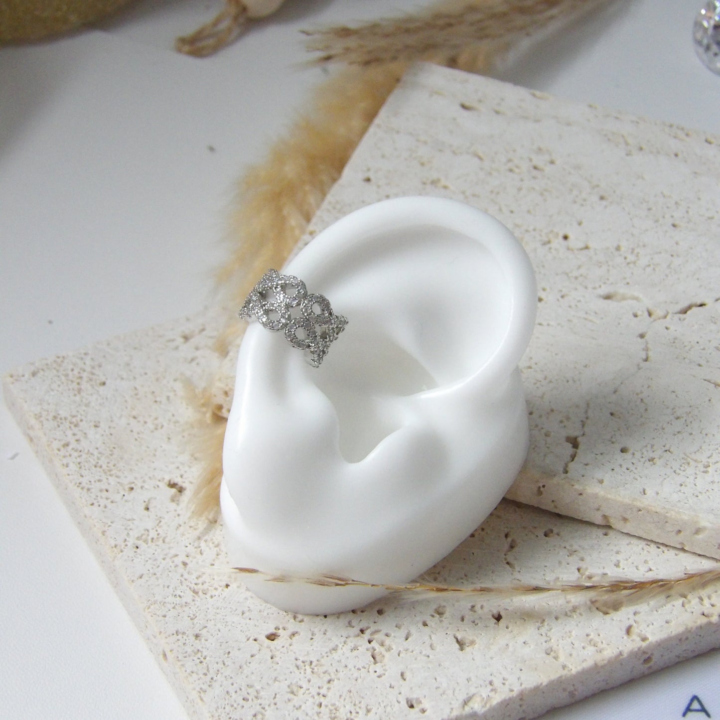 INFINITE EAR CUFF SILVER