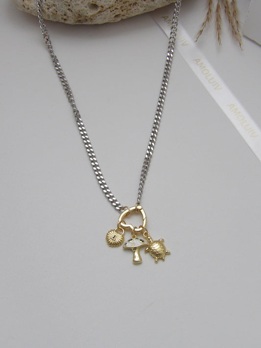 SECRET GARDEN NECKLACE GOLD