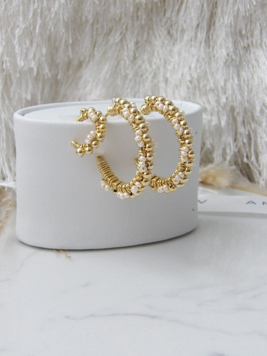 PEARL WHISPER EARRINGS SET