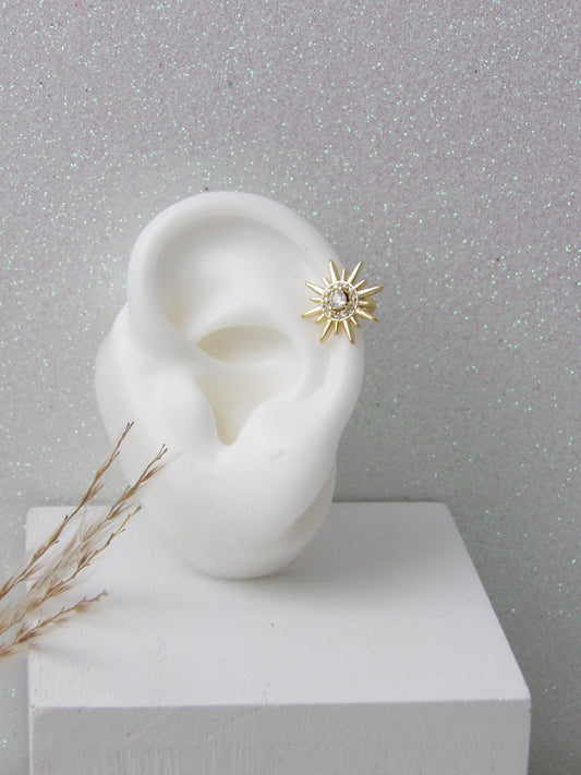 FLUX EAR CUFF GOLD